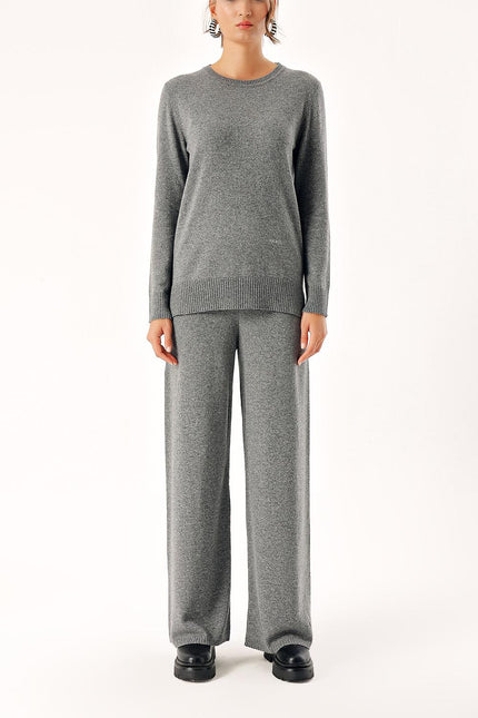 Smoked Knitwear pants and pullover suits 28859