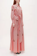 Nakışlı Uzun Elbise 92866