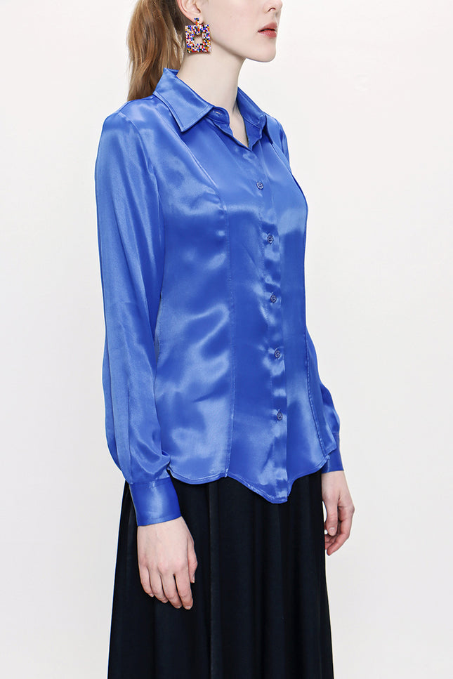 Blue Slim fit shirt 10760