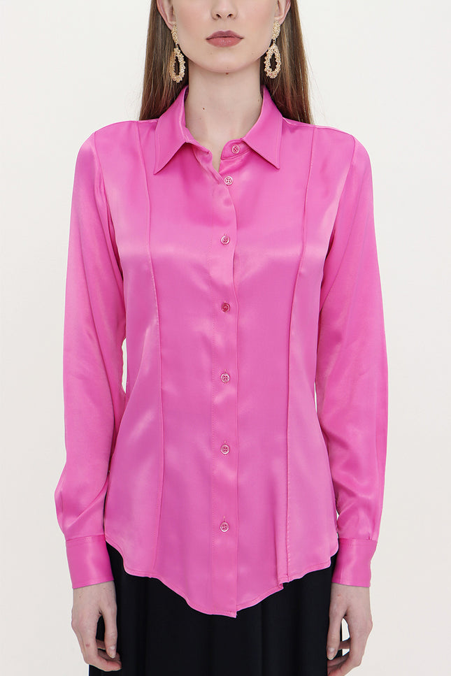 Pink Slim fit shirt 10760