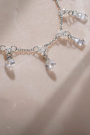 Silver 925 sterling silver bracelet with crystal stones and sparkling details 54