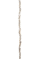 Gold 925 sterling silver necklace designed with a special crystal stone arrangement 118