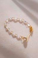 Gold 925 sterling silver sparkling stone detailed earrings 31