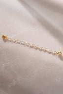 Gold 925 sterling silver sparkling stone detailed earrings 31