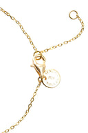 Gold 925 sterling silver bracelet with star details 154