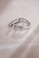 Silver 925 sterling silver crystal stone detailed cartilage earrings 04