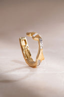 Gold 925 sterling silver crystal stone detailed cartilage earrings 04