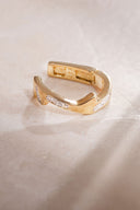 Gold 925 sterling silver crystal stone detailed cartilage earrings 04