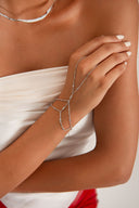 Silver 925 sterling silver shahmaran with double bracelet design 150