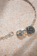 Silver Crystal stone detailed 925 sterling silver shahmaran 48