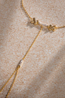 Gold Special cut crystal stone detailed 925 sterling silver shahmeran 49