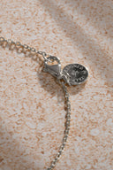 Silver Star and crystal stone detailed 925 sterling silver shahmeran 50