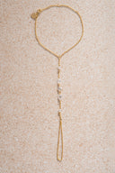 Gold 925 sterling silver shahmeran with sparkling stone detail 51