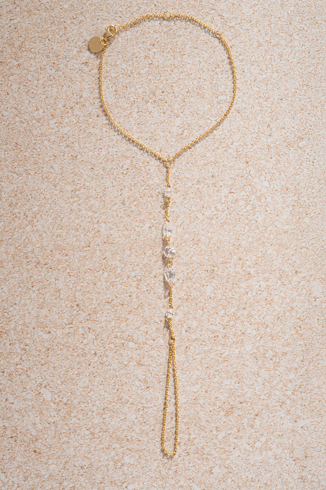 Gold 925 sterling silver shahmeran with sparkling stone detail 51