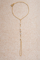 Gold 925 sterling silver shahmeran with sparkling stone detail 51