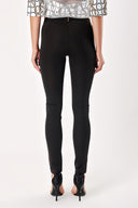 Light Gold Leather garnish leggings 40443