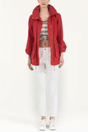 White Cargo pocket  pants 40485