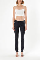 Black TIGHT-CUT CLASSIC TROUSERS 40517