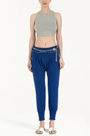 Blue Wide cut pants 40534