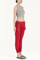 Red Wide cut pants 40534