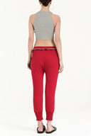 Red Wide cut pants 40534