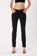 Black Gold Contrast stitched pants 40631
