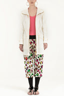 Pars Silk satin wide cut pants 40641