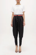 Black Wide cut pants 40646