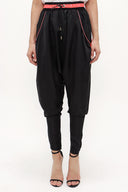 Black Wide cut pants 40646