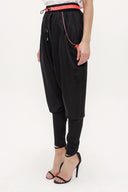 Black Wide cut pants 40646