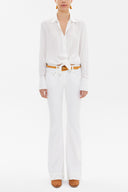 White Cotton pants 40649