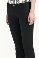 Navy Blue Slim fit cotton pants 40665