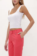 Red Cotton pants 40677