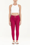 Fuchsia Wide cut pants 40682