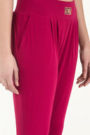 Fuchsia Wide cut pants 40682