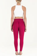 Fuchsia Wide cut pants 40682