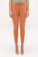 Orange Wide cut pants 40682