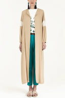 Water green Wide cut cotton pants 40687