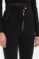 Black Slim fit Pants 40715