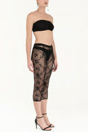 Black Laced leggings 40916