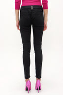 Black Slim fit cotton pants 40932