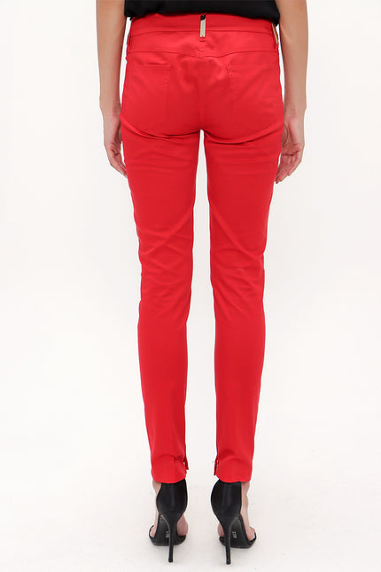 Dar Kesim Pamuk Pantolon 40932