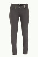 Anthracite Slim fit cotton pants 40932