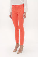 Coral Slim fit cotton pants 40932