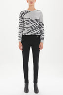 Black Slim fit Pants 41018