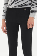 Black Slim fit Pants 41018