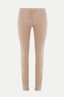 Camel Hair Elastic slim pit pants 41028