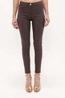 Mink Elastic slim pit pants 41028