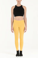 Yellow Woven  leggings 41164