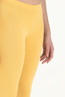 Yellow Woven  leggings 41164